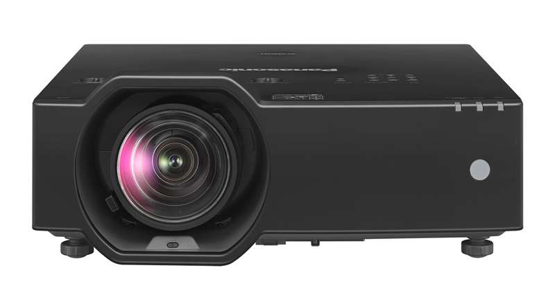 Panasonic PT-VMZ6ST 6,200 Lumens WUXGA Short Throw Laser Projector, Black