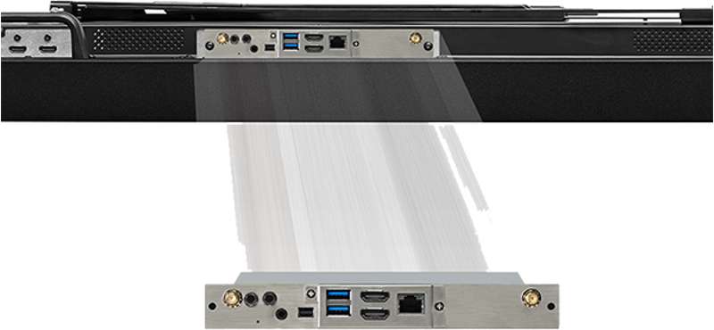 Panasonic TH-SQ2H Series 55'' 4K UHD Professional Display with Intel Smart Display Module, 24/7 Operation
