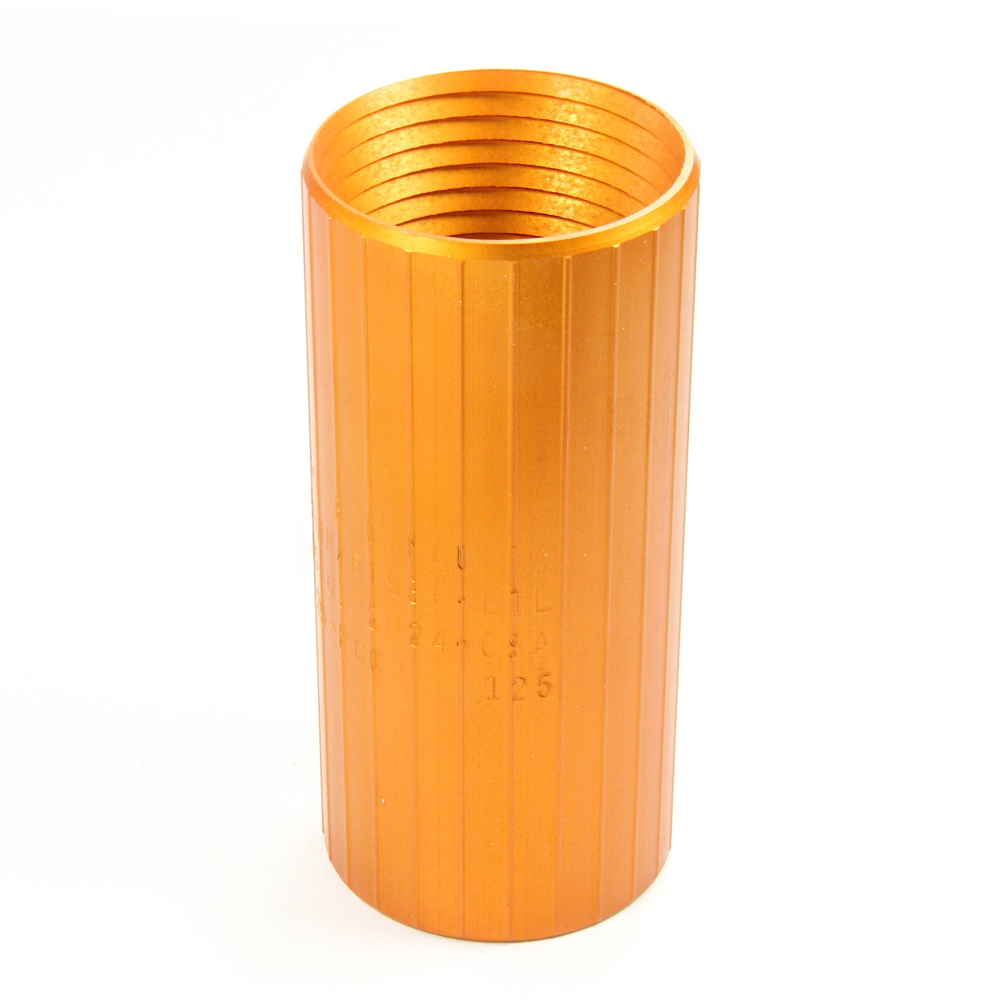 Anodized Aluminum ETL Tapered Screw on, 1-1/4" HDPE Riser/Plenum