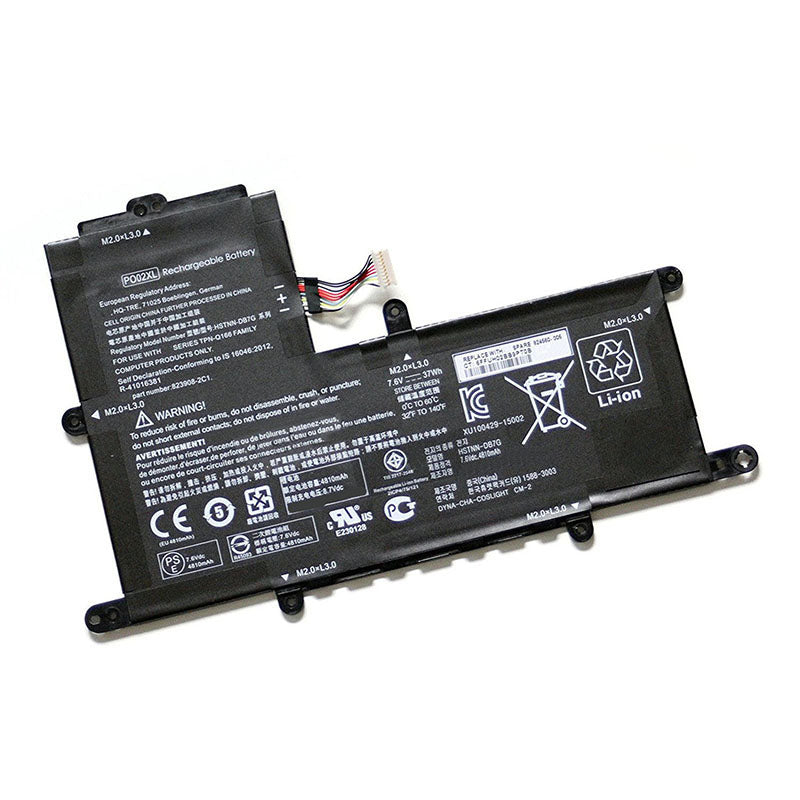 Hp PO02XL 823908-2C1 HSTNN-DB7G 823908-2D1 HSTNN-IB7G Battery