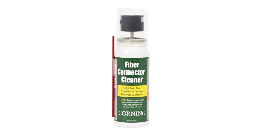 Fiber Optic Cleaning Fluid, Connector end-face cleaning