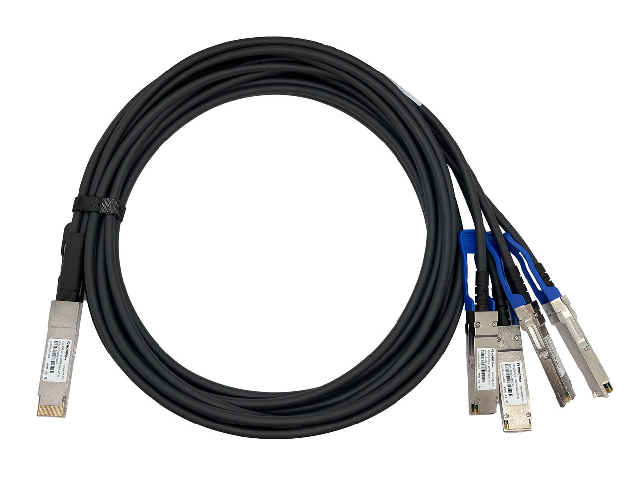 QSFP-DD 400G to 4x QSFP56 Passive Copper DAC Breakout Cable 3m Length