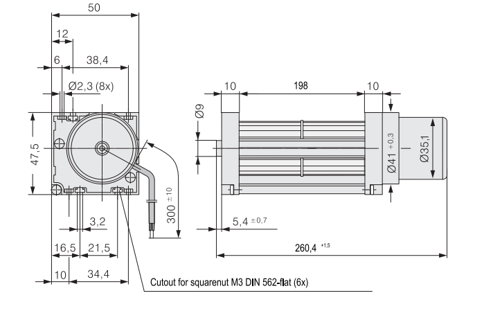 QG030-198/14 ebm papst Fan Blower 24V 8W