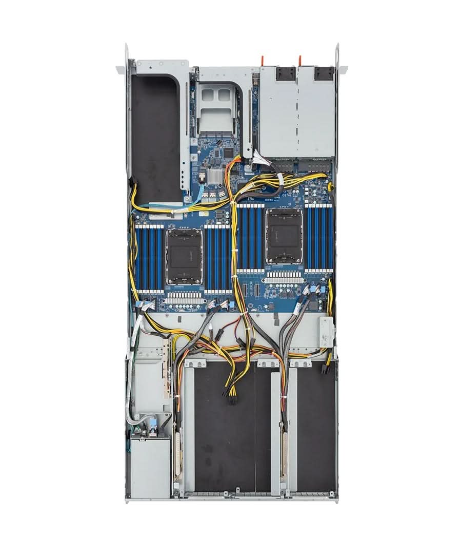 Gigabyte R183-SF2-IAL1 Intel Xeon Scalable DDR5 1U Rackmount/GPU Server4 x dual-slot Gen5 GPUs