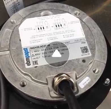 R4D450-AD22-06 ebm papst centrifugal fan 400v