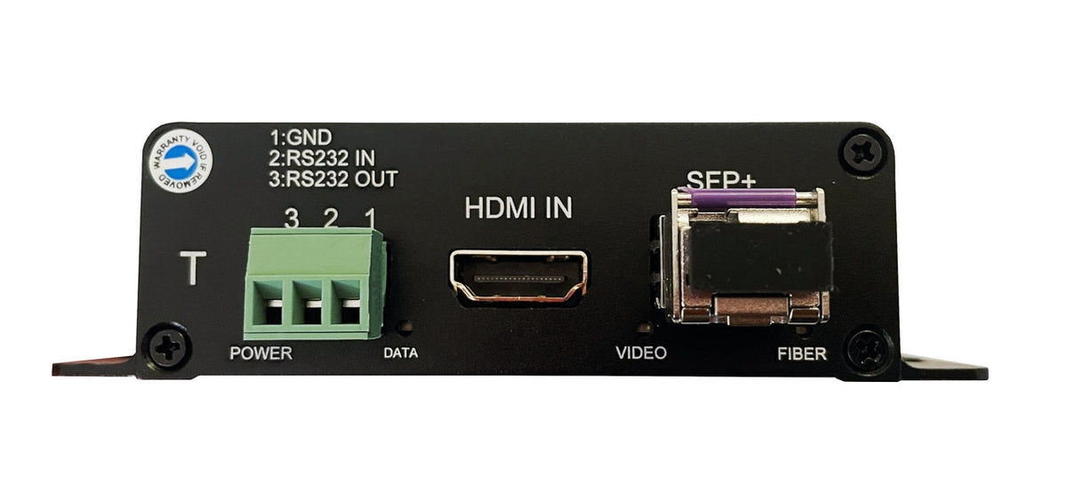 RB-4KHDMI-T 4K HDMI over fiber transmitter single strand with RS232 channel transport