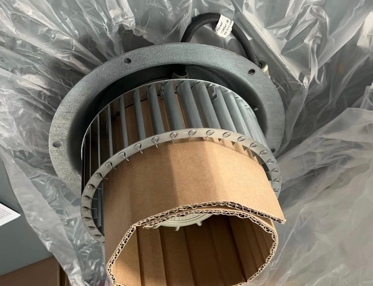 RE20P-2DT.3F.5R Motor Fan 400/460V 0.75/0.91kW 1.3A 2590/3100rpm ZIEHL-ABEGG centrifugal fan