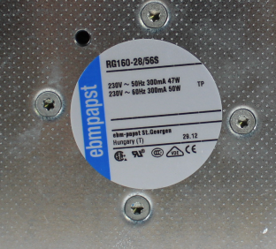 RG160-28/56S ebm papst cool fan