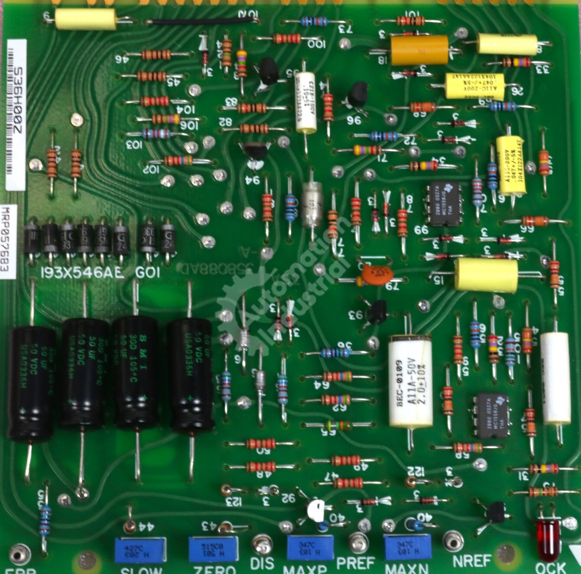 193X546AEG01 By General Electric Reference Board