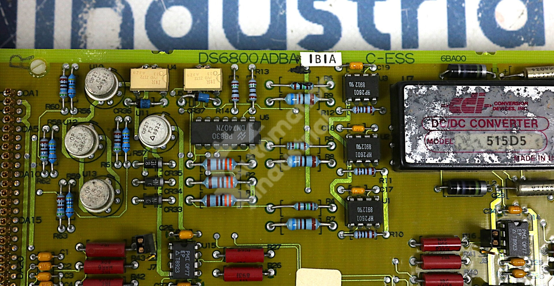 DS6815AIMA1B1A By General Electric DS6800ADBA Circuit Board Insert Card