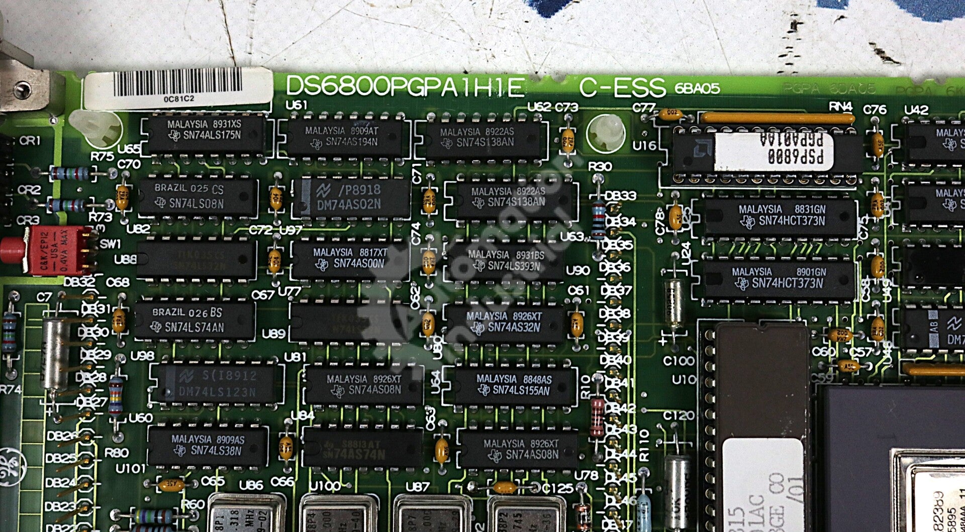 DS6815CPMC1A1A By General Electric DS6800PGPA1G1C PC Control Board
