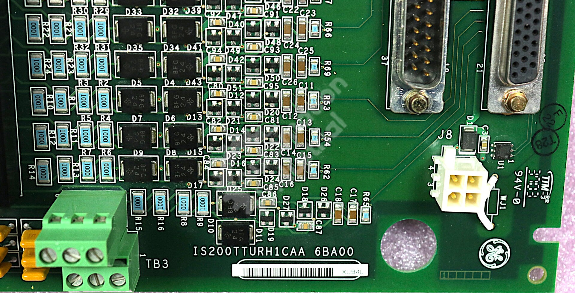 IS200TTURH1C By General Electric IS200TTURH1CAA Turbine Control Terminal Board