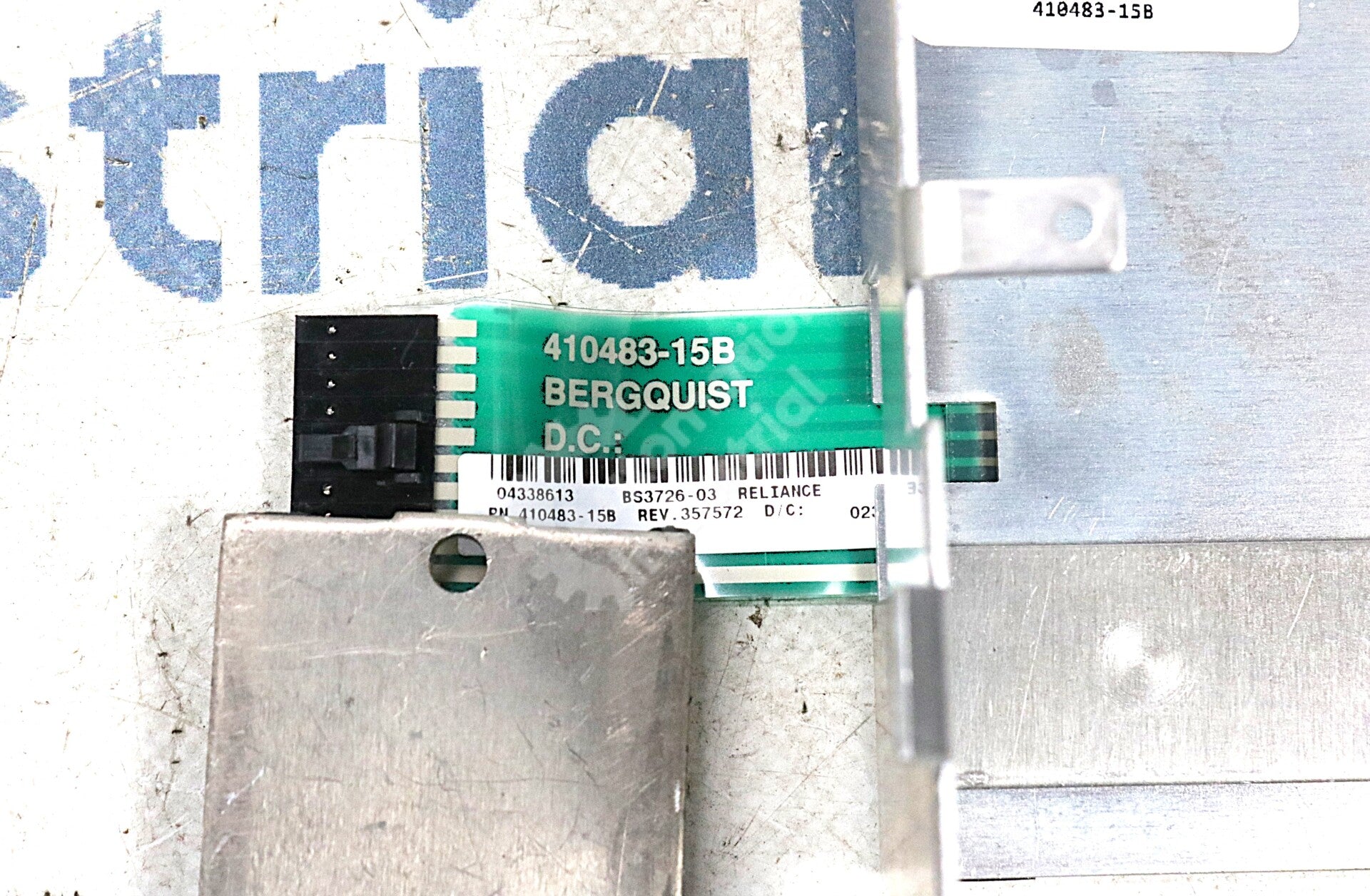 410483-15B By Reliance Electric Drive Membrane Switch Keypad