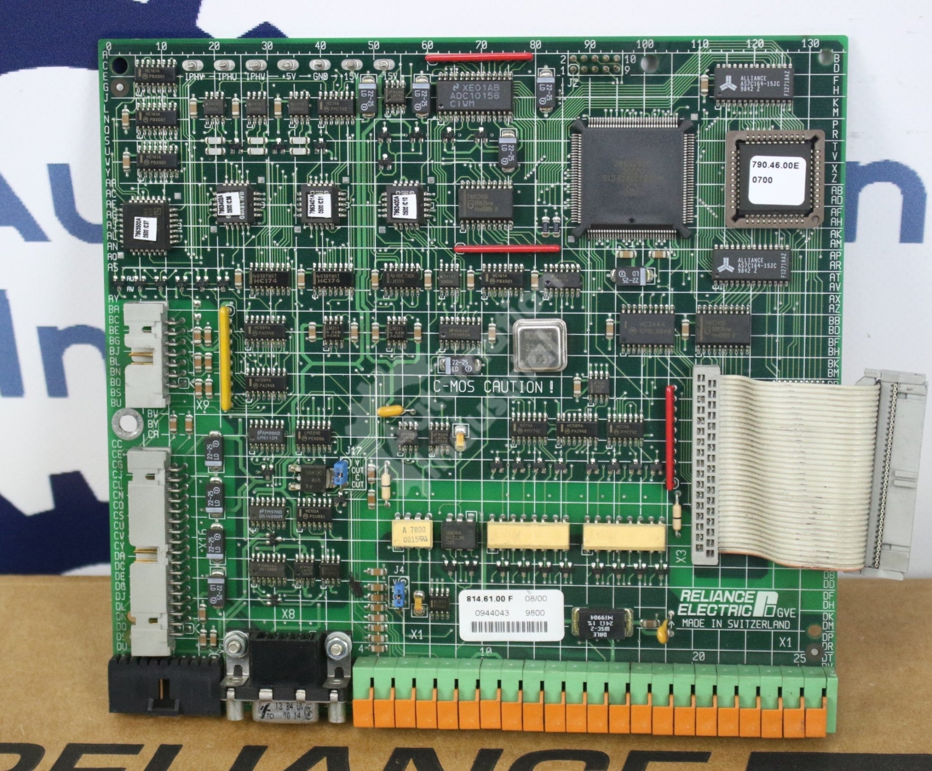 Reliance Electric 814.61.00F Regulator Board GV3000