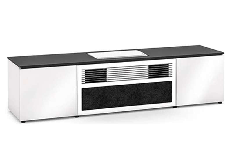 Salamander Designs Gloss warm white Cabinet for Samsung Projector