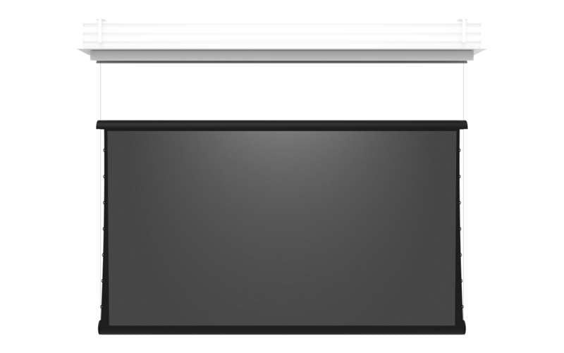 Screen Innovations Zero-G Motorized Flush Mount Screen, 49'' x 87'' with Pure Gray Material