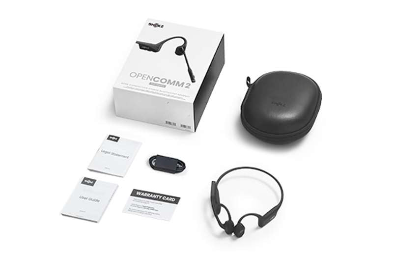 Shokz OpenComm2 UC Bone Conduction Stereo Bluetooth Headset