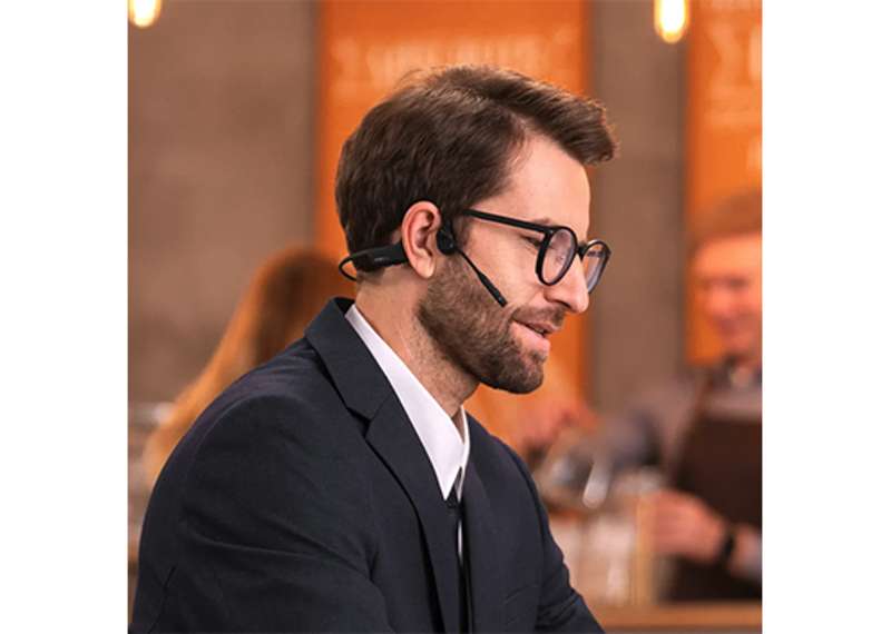 Shokz OpenComm2 UC Bone Conduction Stereo Bluetooth Headset