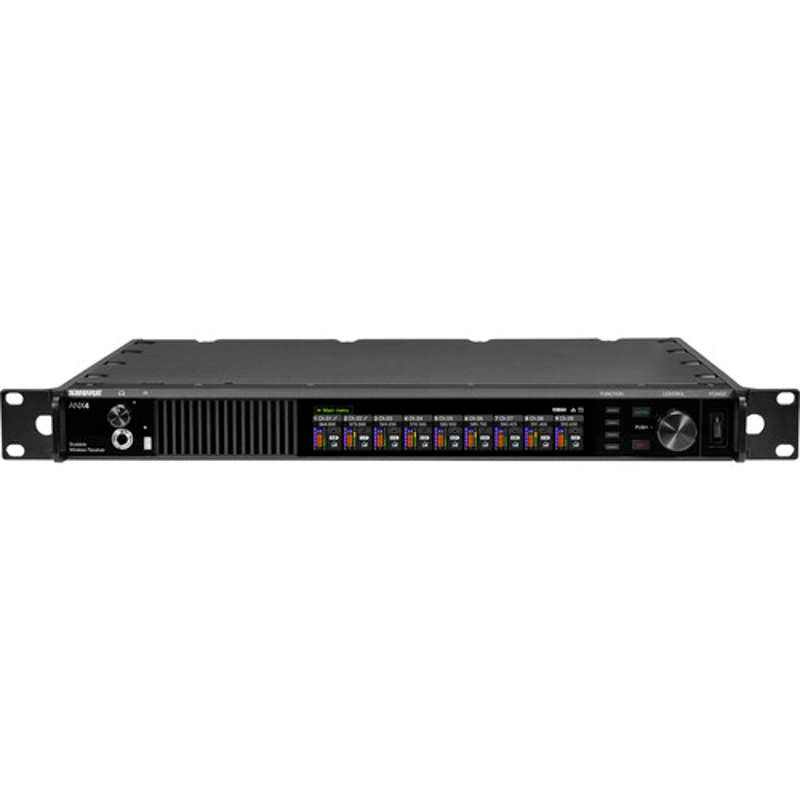 Shure ANX4 Scalable Wireless Receiver for Axient Digital and ULX-D Systems, AC Power