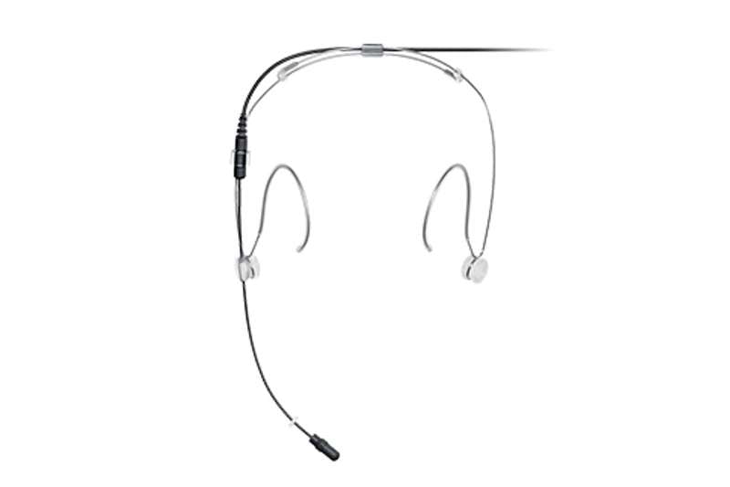 Shure DuraPlex Omnidirectional Mic, MTQG Connector-Black