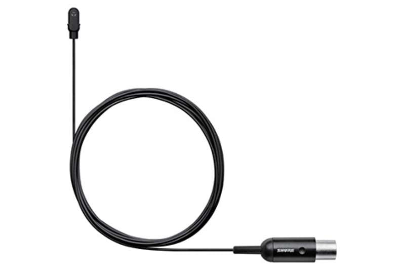 Shure DL4 DuraPlex Lavalier Mic, MTQG Connector, Black