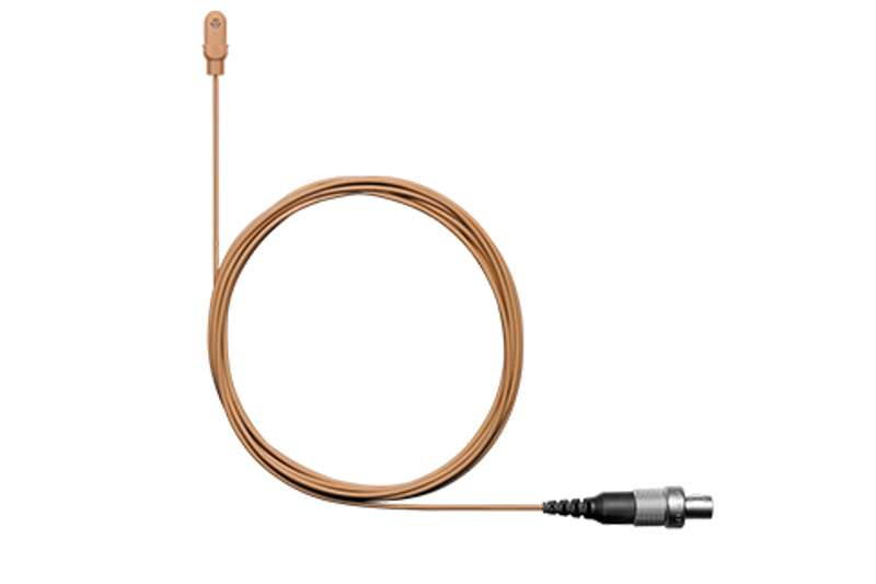 Shure DL4 DuraPlex Lavalier Mic, LEMO Connector, Tan