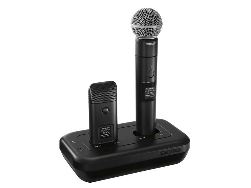 Shure MXW N Networked Charging Cradle for MXW Transmitters (2 Bay)