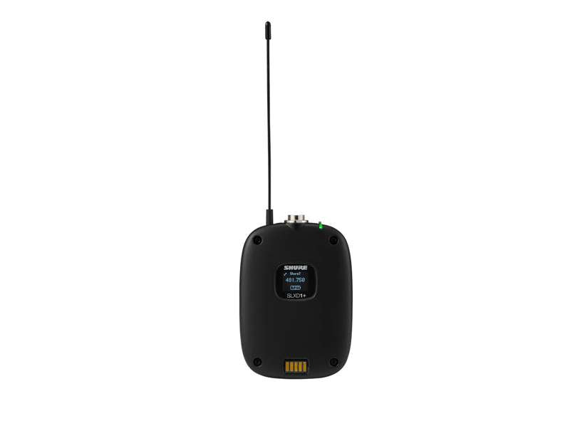 Shure SLXD14+/85M Wireless System with SLXD1 Bodypack and WL185 Lavalier G57 Band