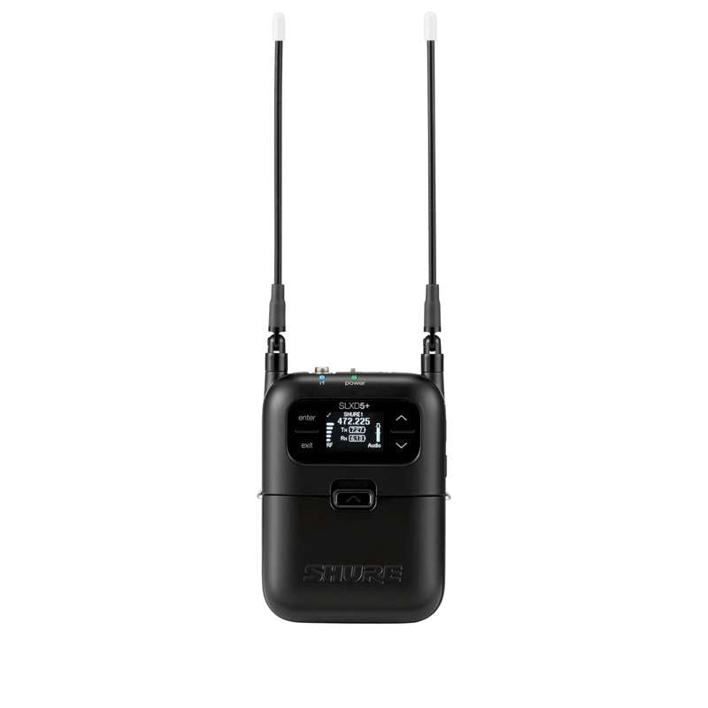 Shure SLXD15+ Wireless System with SLXD5 Portable Plug On Transmitter G57 Band
