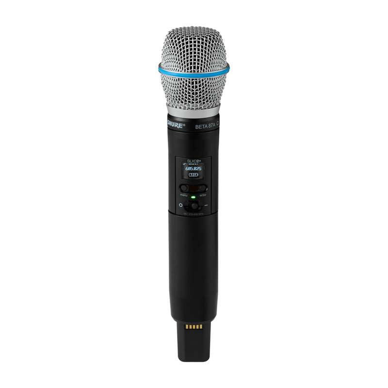 Shure SLXD2+/B87A Digital Handheld Wireless System with SLXD2 Handheld Transmitter and Beta 87A Capsule G57 Band