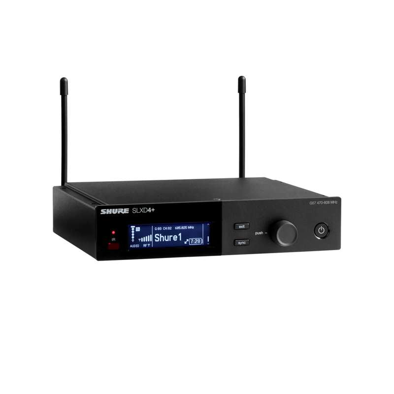 Shure SLXD4+ Digital Single Channel Wireless Receiver G57 Band