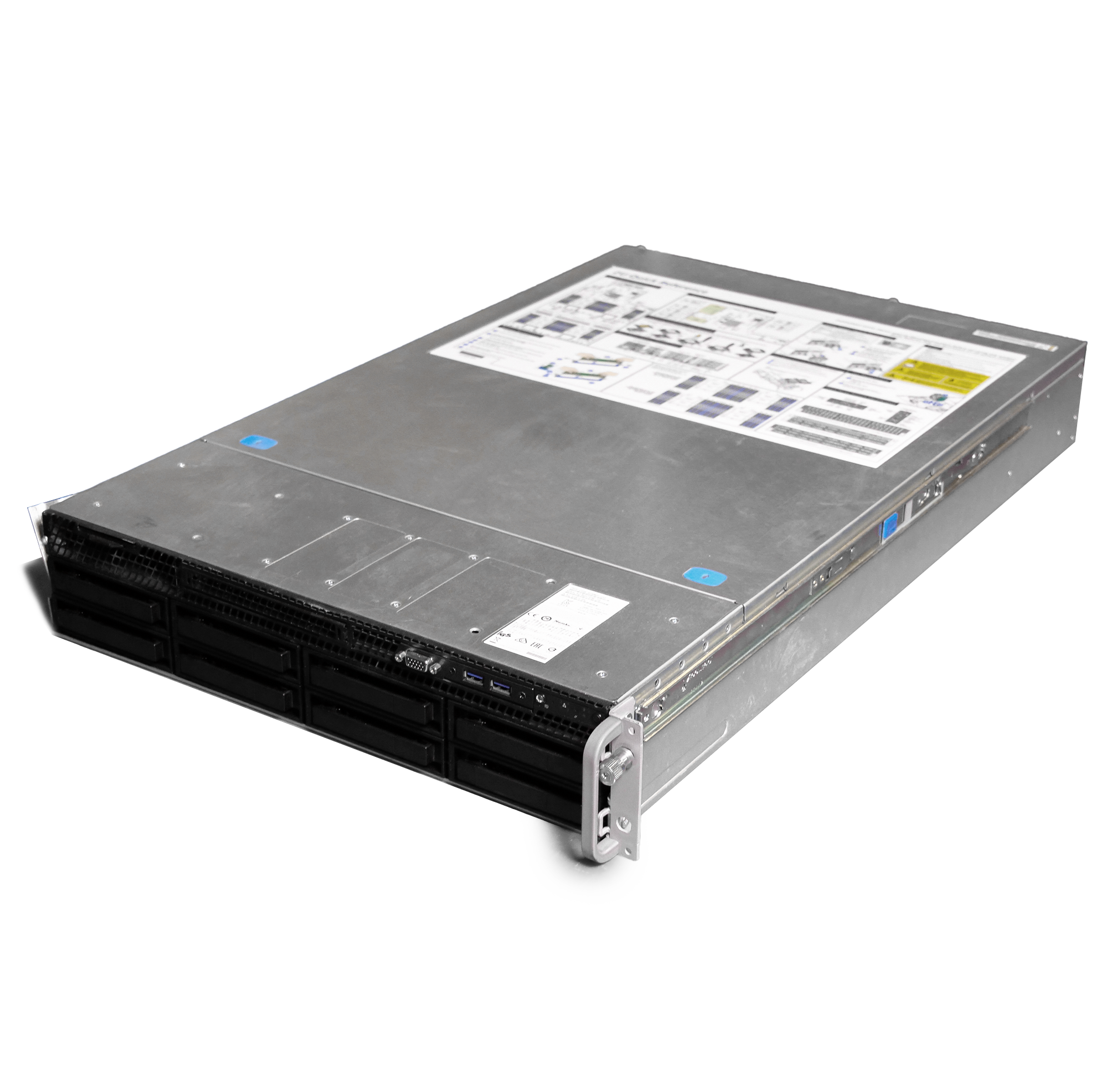 Intel R2308WFTZSR Dual Xeon Silver 4210 2.20GHz 128GB DDR4 2U Rackmount Server