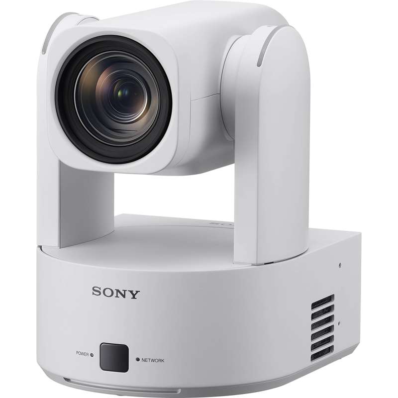 Sony BRC-AM7 Premium PTZ Auto Framing Camera with AI Analytics, White