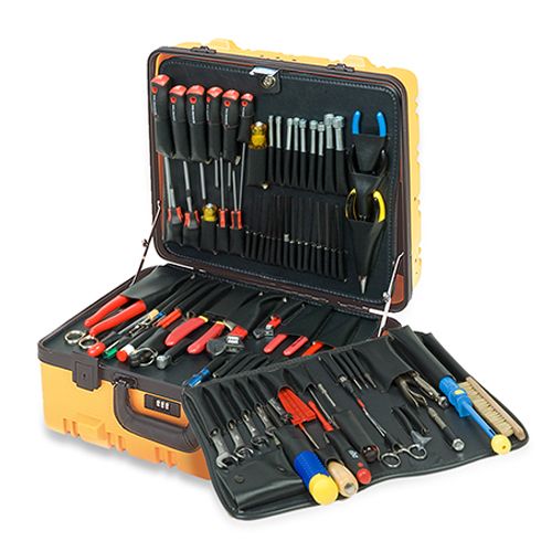 SPC66HY MRO Field Engineer Tool Kit, 8.5" Hi-Viz Case