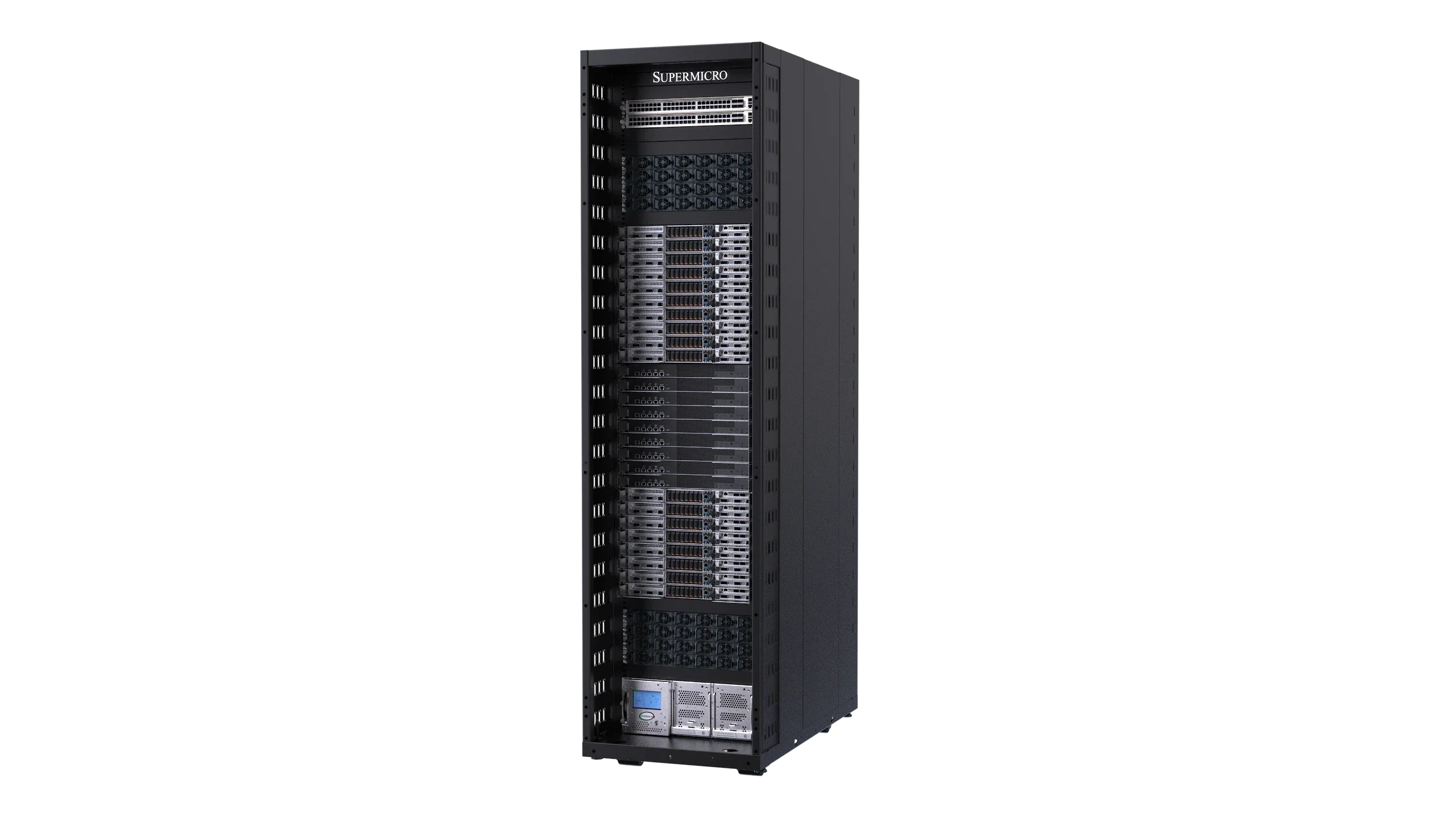 Supermicro SRS-GB300-NVL72 1U 36 NVIDIA GB300 Grace Blackwell LPDDR5X GPU SuperServer