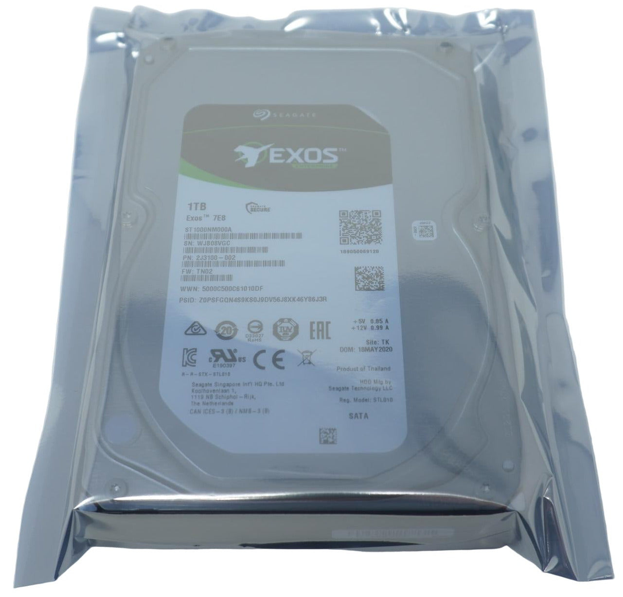 ST1000NM000A Seagate 1TB 3.5" SATA 7200RPM 6Gb 256MB Hard Drive