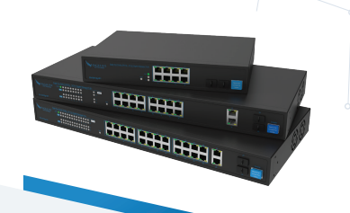 Eagle Eye Switch CSW20g (16 Port Gbit Managed PoE+ Switch with 2xUplink & 2xSFP, 250W) Yearly (EN-CSW20g-12)