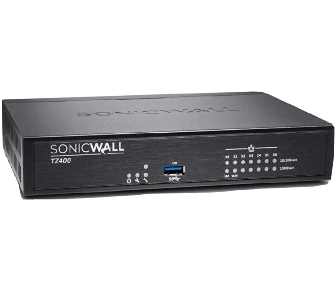 SonicWall TZ400 Network Security Appliance 01-SSC-0213