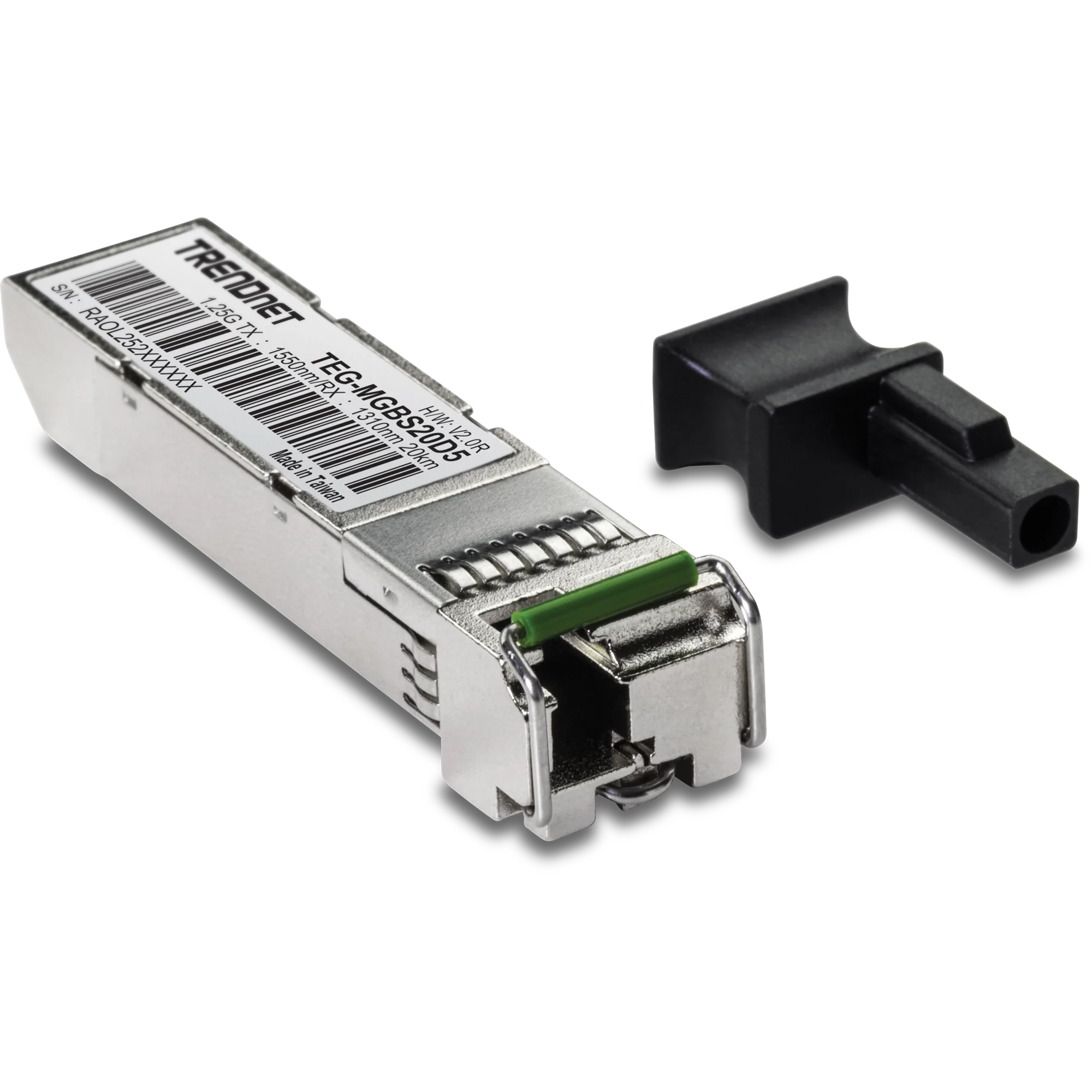 TRENDnet TEG-MGBS20D5 Mini-GBIC Dual Wavelength Single-Mode LC Module 1550(20KM)
