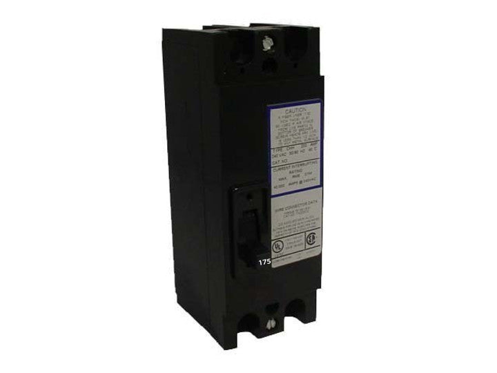 TMQD22150 | General Electric 150A 2-Pole 240V Thermal Magnetic Molded Case Circuit Breaker