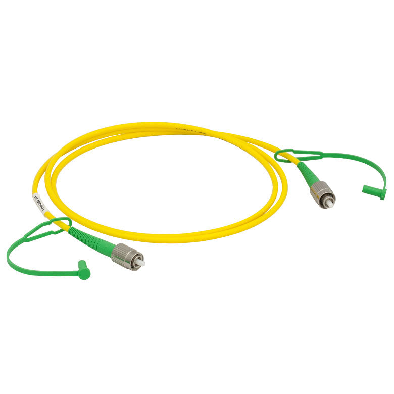 T-P3-405B-FC-5 - Single Mode Patch Cable, 405 - 532 nm, FC/APC, Ø3 mm Jacket, 5 m Long