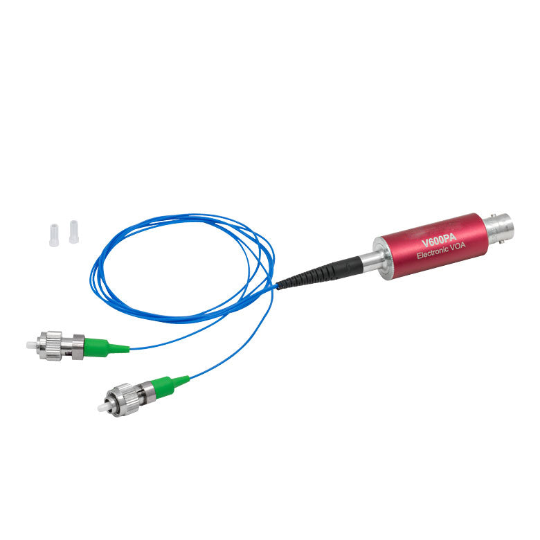 T-V600PA - Electronic Variable Optical Attenuator, PM Fiber, 620 to 850 nm, FC/APC
