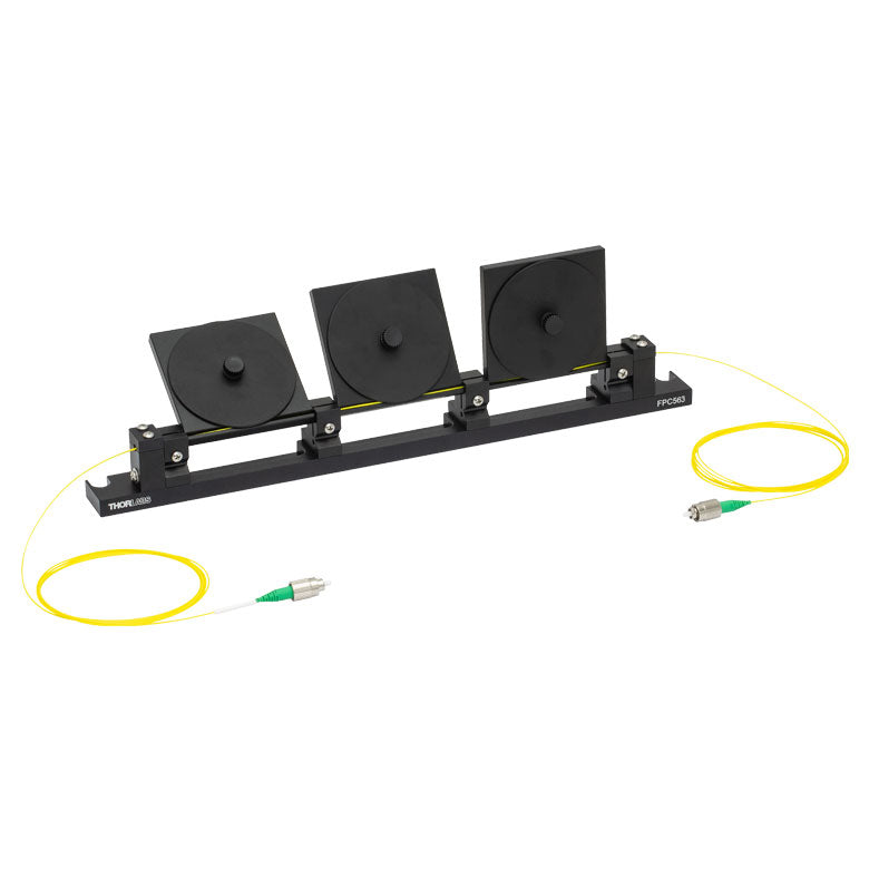 Fiber Polarization Controller, 3 Ø56 mm Paddles, 780HP, FC/APC Connectors
