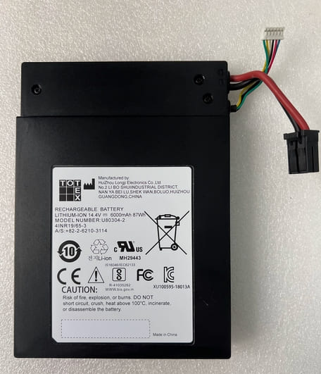 U80304-2 5450061-2 Battery for GE Volusion S8 S7 5450061 480304-2 5778294