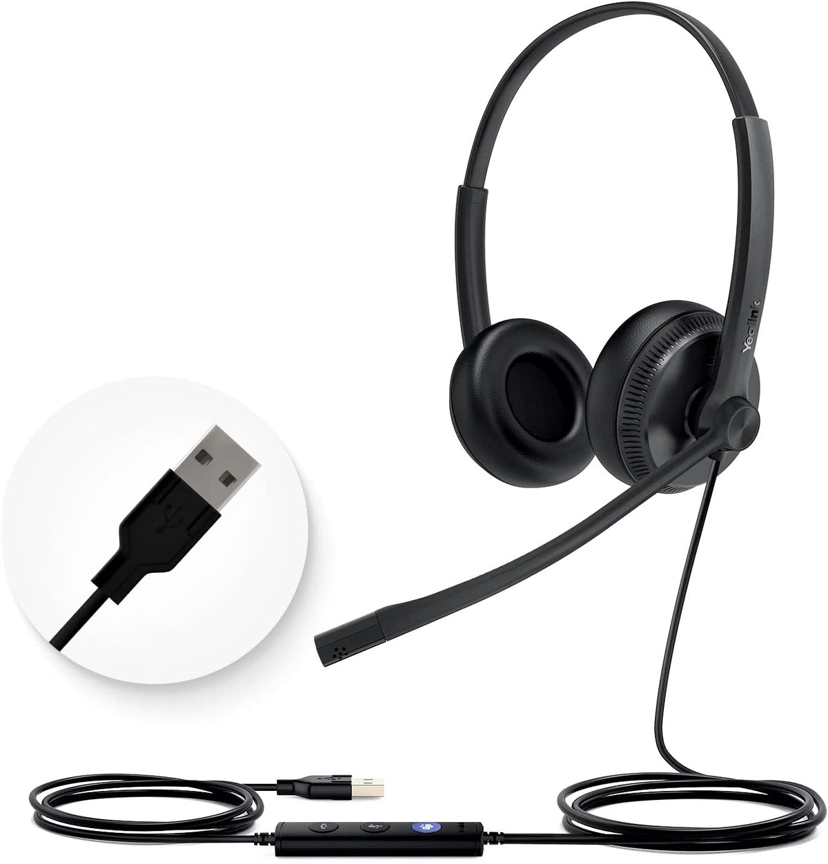 Yealink UH34 Dual/Mono USB-A Wired Headset