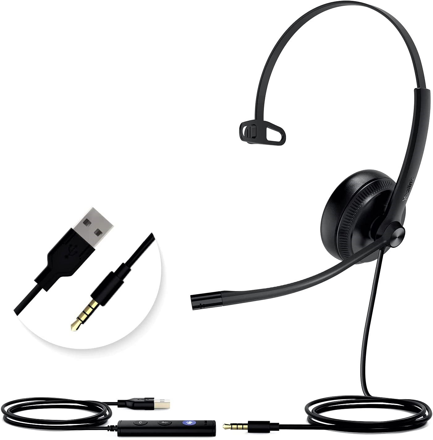 Yealink UH34 SE Dual/Mono USB Wired Headset