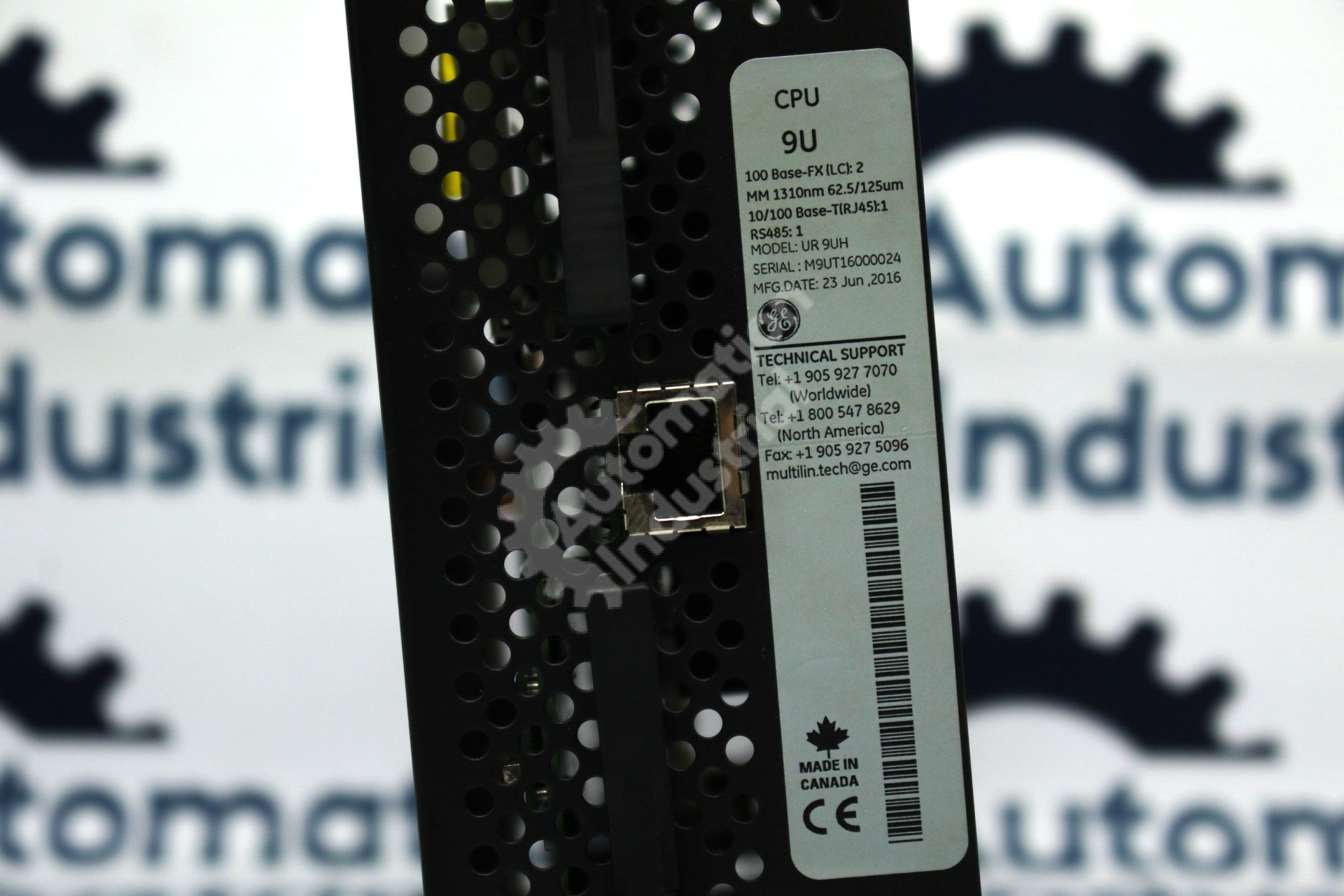 GE Multilin UR 9UH UR-9UH Universal Relay CPU OPEN BOX