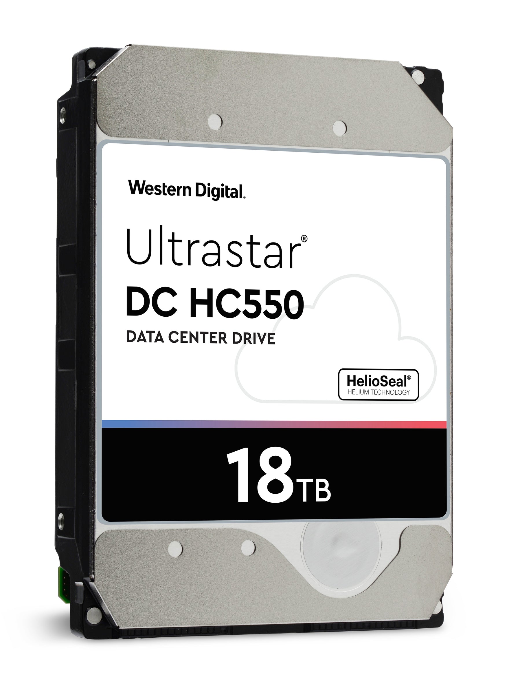 Western Digital Ultrastar DC HC550 WUH721818ALE604 0F38453 18TB 7.2K RPM SATA 6Gb/s Power Disable 3.5in Hard Drive