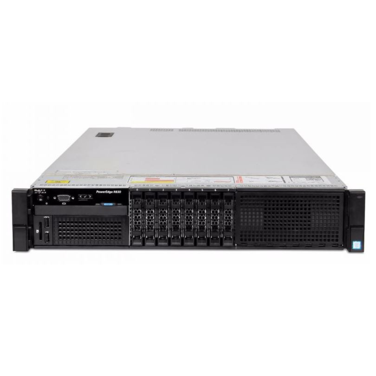 Dell PowerEdge R830 Server 2x E5-4650 V4 = 56 Cores H730 64GB RAM 4x RJ-45