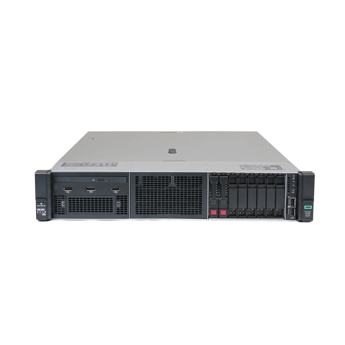 HPE ProLiant DL380 G10 8-bay Server 2x Gold 6148 = 40 Cores P408i 128GB RAM 2x 2TB SAS